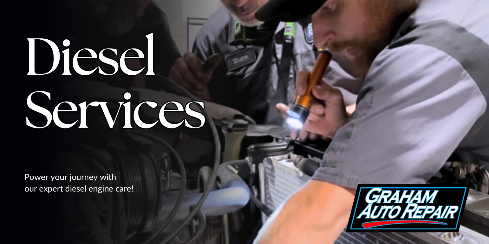 Diesel Services at Graham Auto Repair in Graham, WA and Yelm, WA